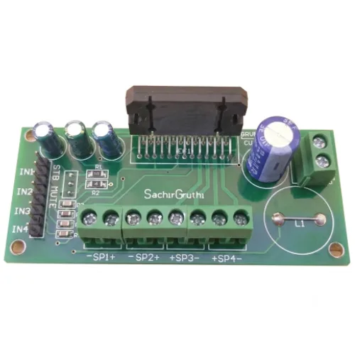 4-Channel Car Stereo Amp Board