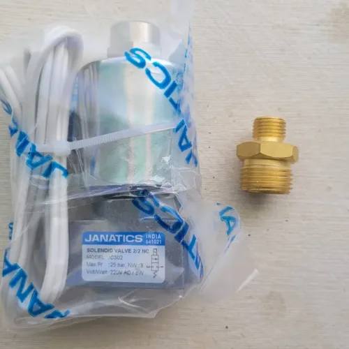 Normally Closed type 220V AC Operated Solenoid Valve