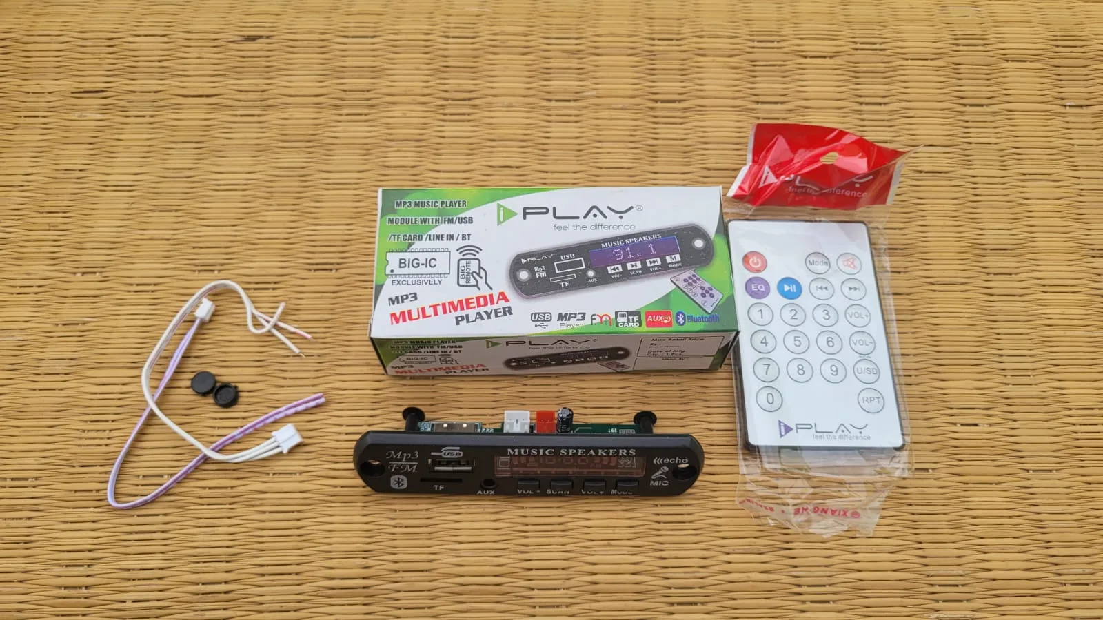 iPLAY Stereo USB Bluetooth Audio Player Board