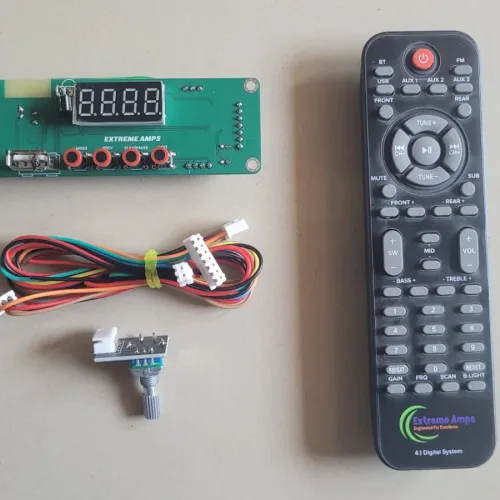 4.1 Remote Kit with In-built USB, Bluetooth & FM Including Bass, Treble and Mid Control from Extreme Amps Company
