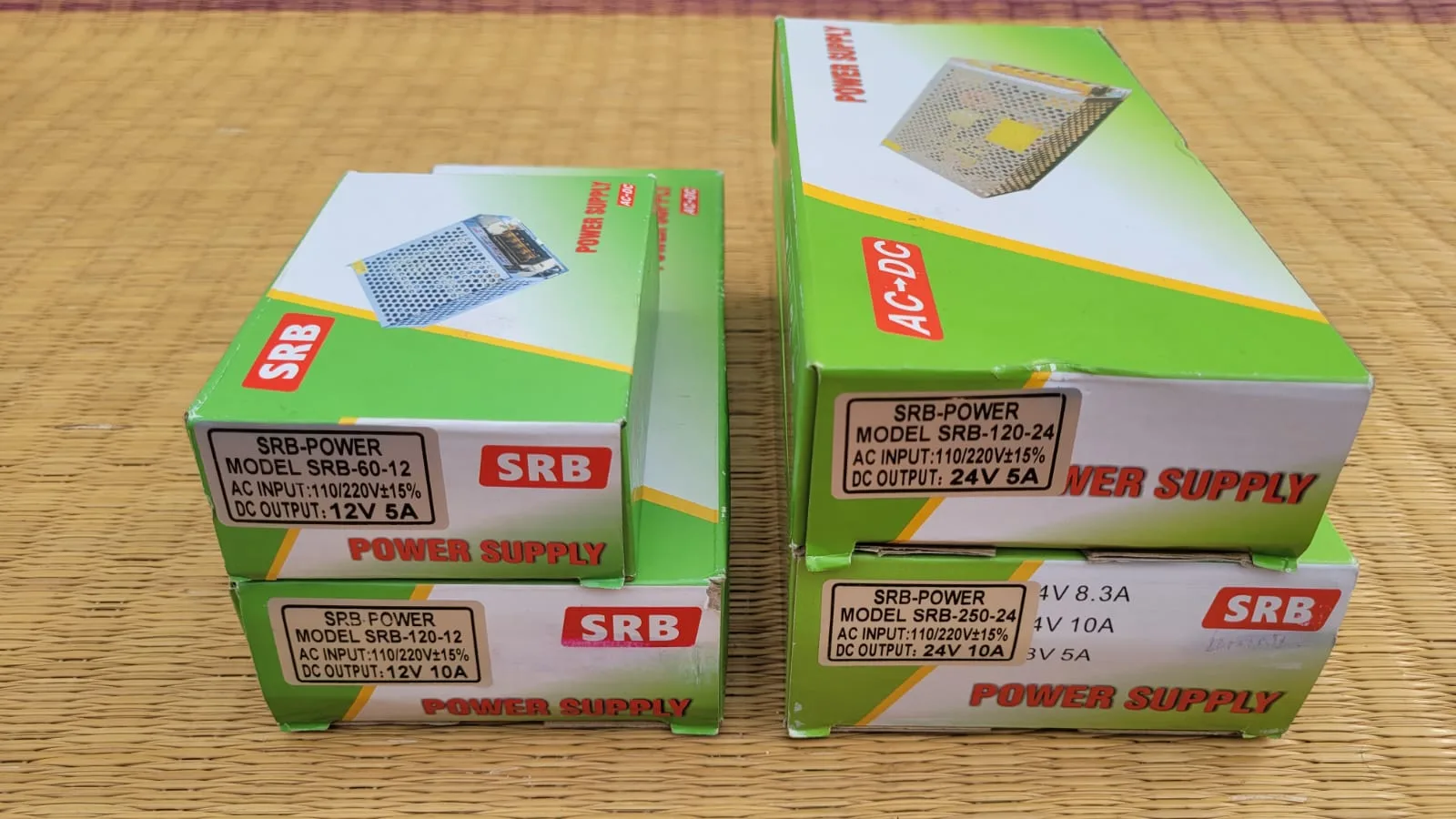 230V AC to 12V, 10A DC SMPS power supply