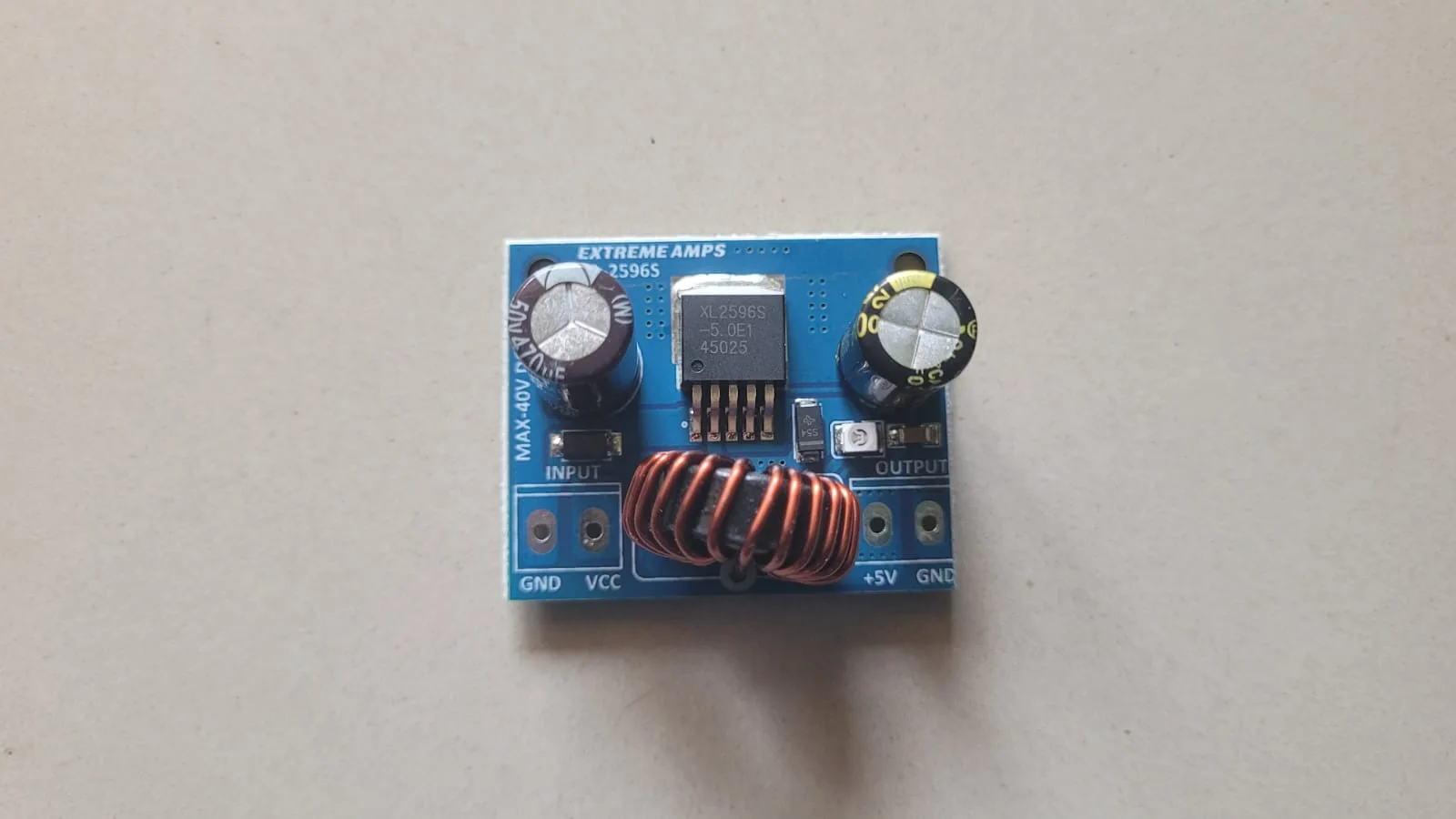 5V, 3Amps DC to DC Buck Converter Board from Extreme Amps
