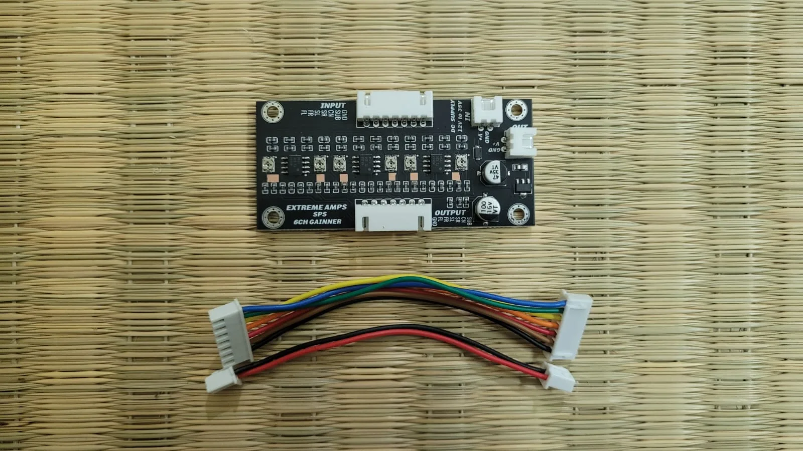12V DC Single Power Supply 6-Channel gainer from Extreme Amps Company