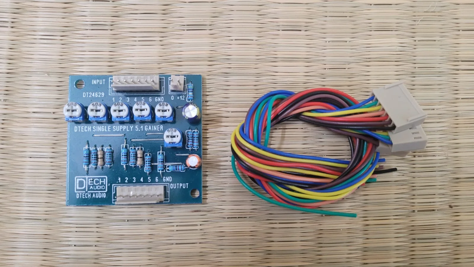 6-Channel Gainer with 12V DC Single Supply