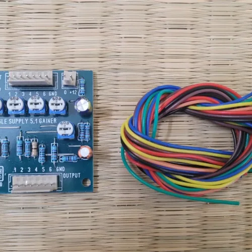 6-Channel Gainer with 12V DC Single Supply
