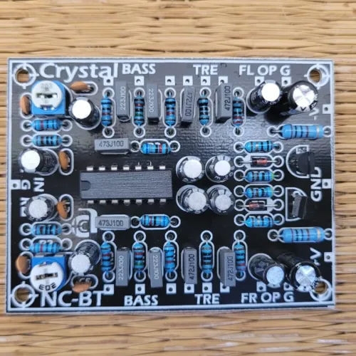 NC Bass, Treble Board with gainer from Crystal Audio