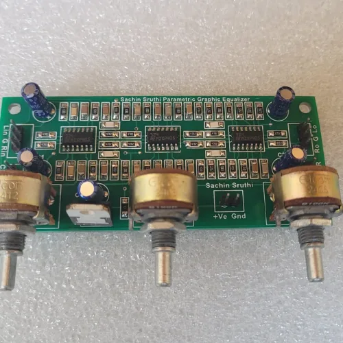 3-Way Equalizer Bass & Treble, Mid Control Board from Sachin Sruthi Company