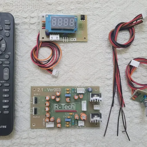 2.1 Remote Kit Using PT2033-S Audio Processor