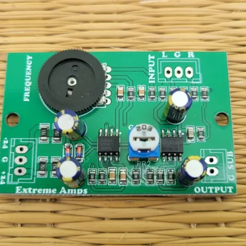 Dual Supply Subwoofer Pre board with Gain & Frequency Control