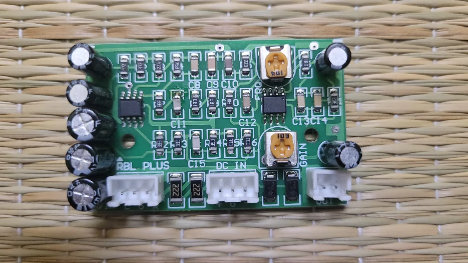 RBL Plus Subwoofer Pre (Low Pass Filter) Board