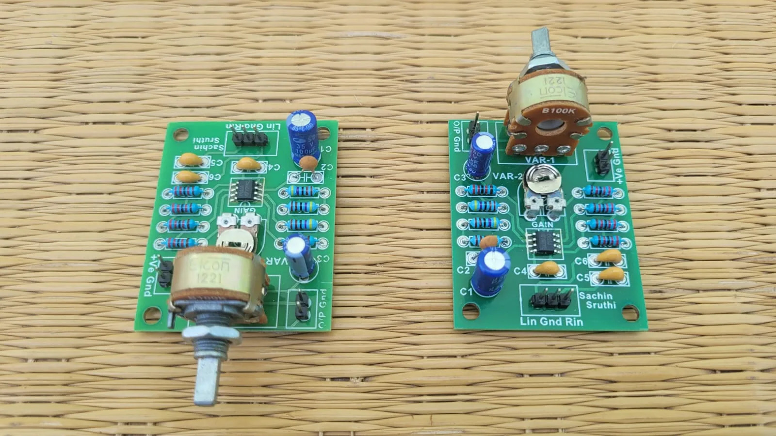 Sachin Sruthi 12V Single Supply Surround Board