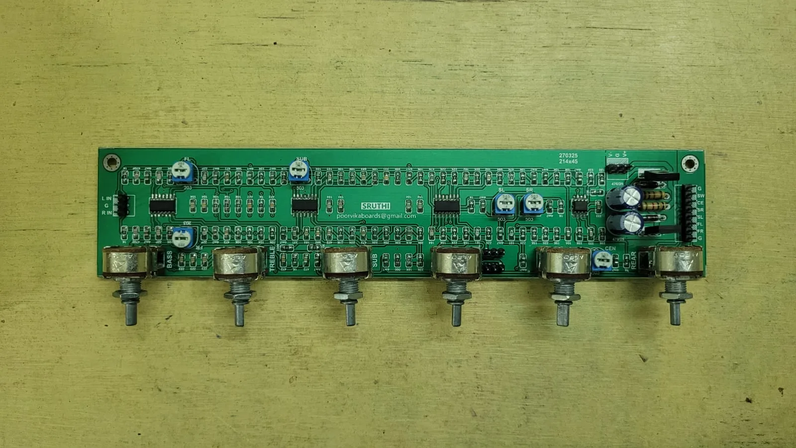 Stereo to 5.1 Prologic Board for Coach Van and Tourist Bus Vehicle's
