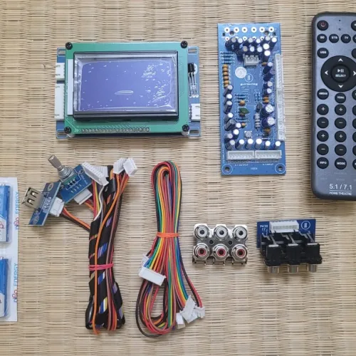 FU Tech (FT004G MAX) Graphic Display 5.1 Remote Kit with Inbuilt USB & Bluetooth Audio Player