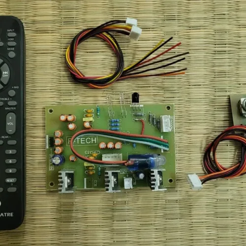 2.1 Remote kit with PT2033-S Audio Processor & rotary Encoder