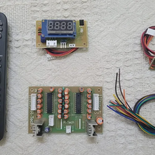 6-Channel (PT2258 Double IC) Digital Volume Control Remote Kit for 5.1 Amplifier