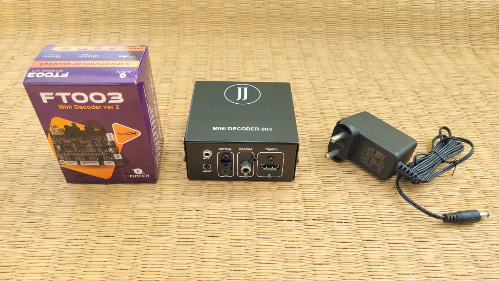 FT003 (Ver 2.0 & SW Ver 3.5) 5.1 Dolby & DTS to Analog 5.1 Decoder Full Kit