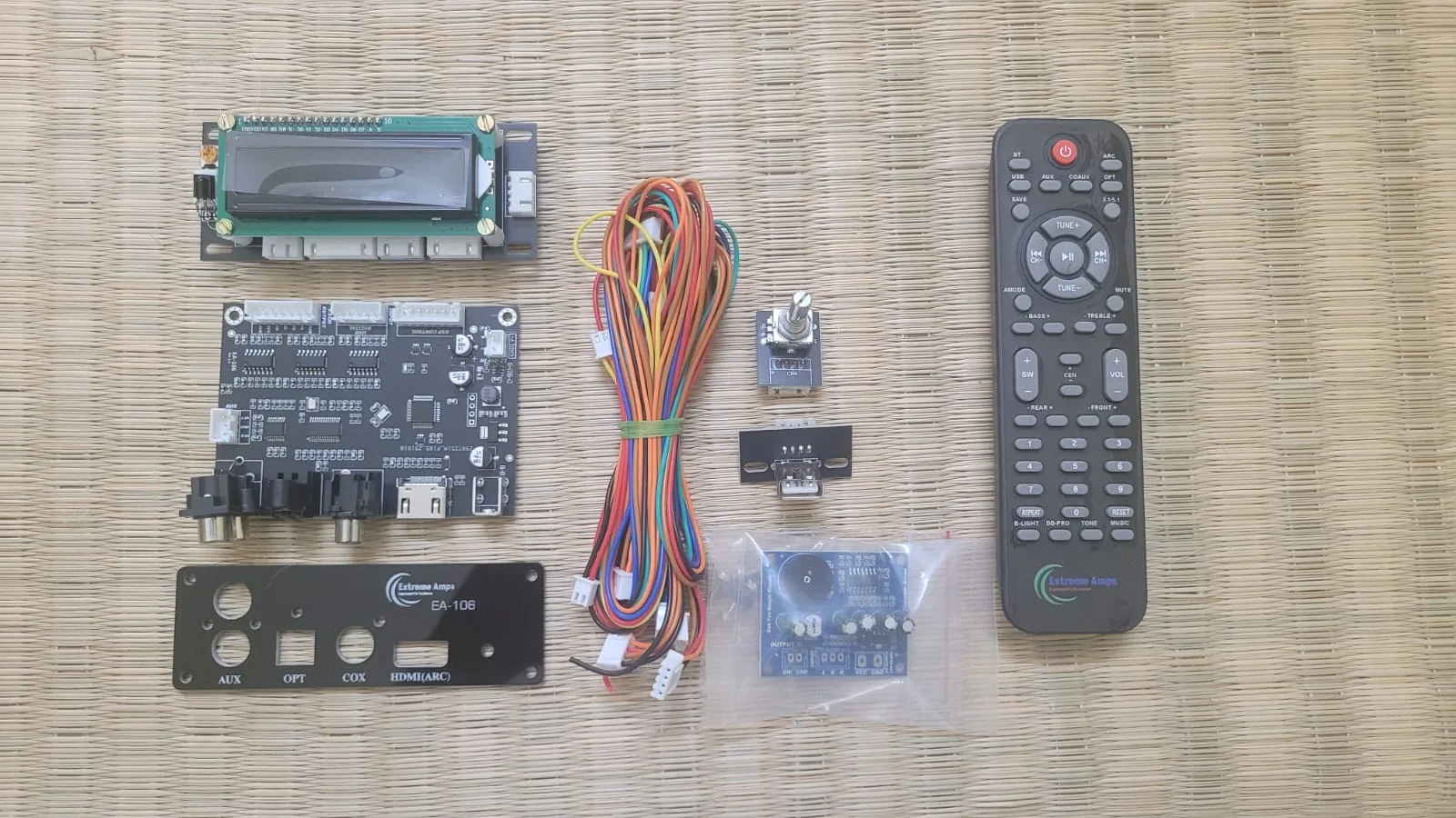 Extreme Amps (EA-106) 5.1 DTS & Dolby Digital Supported Remote Kit with Inbuilt USB Bluetooth Audio Player