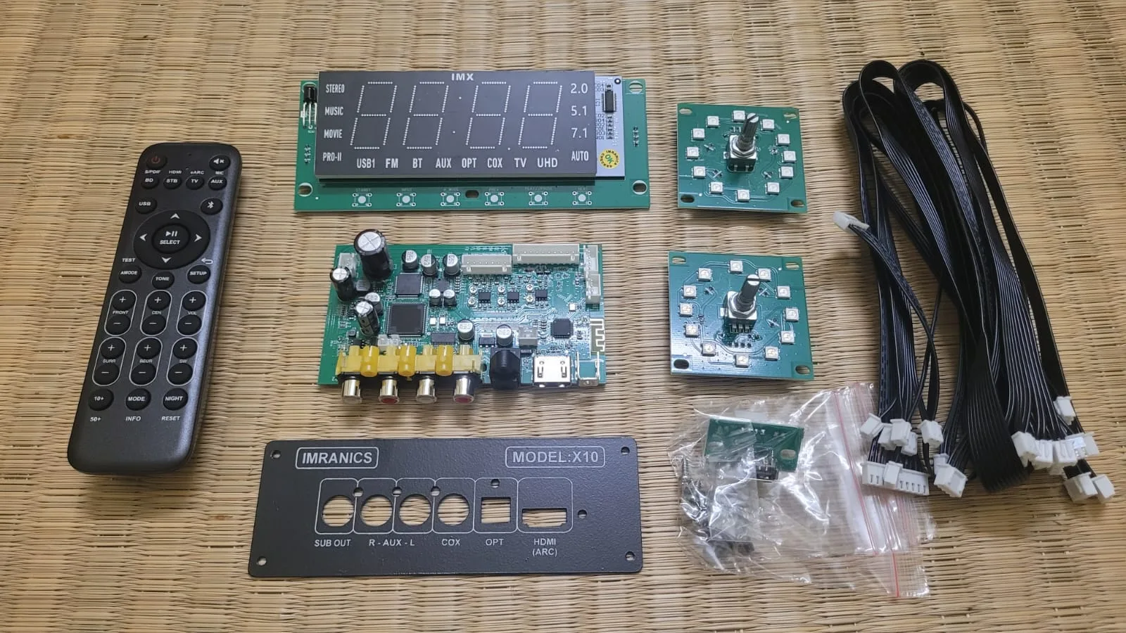 Imranics (X10) 5.1 Dolby & DTS Supported DSP Remote Kit