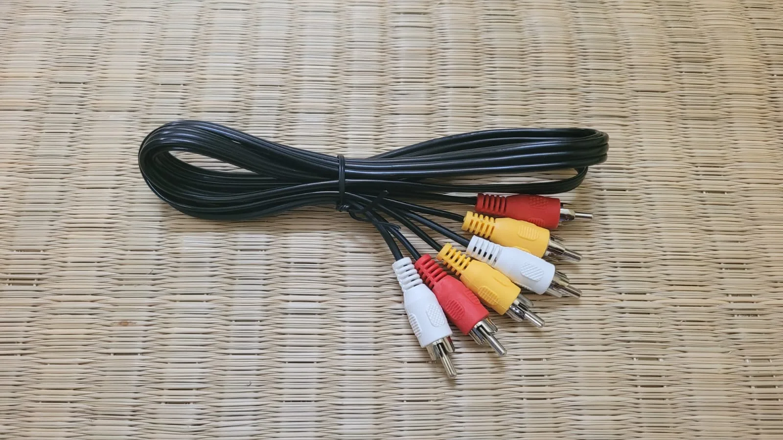 3-RCA to 3-RCA Cable 1.25Mtr Length
