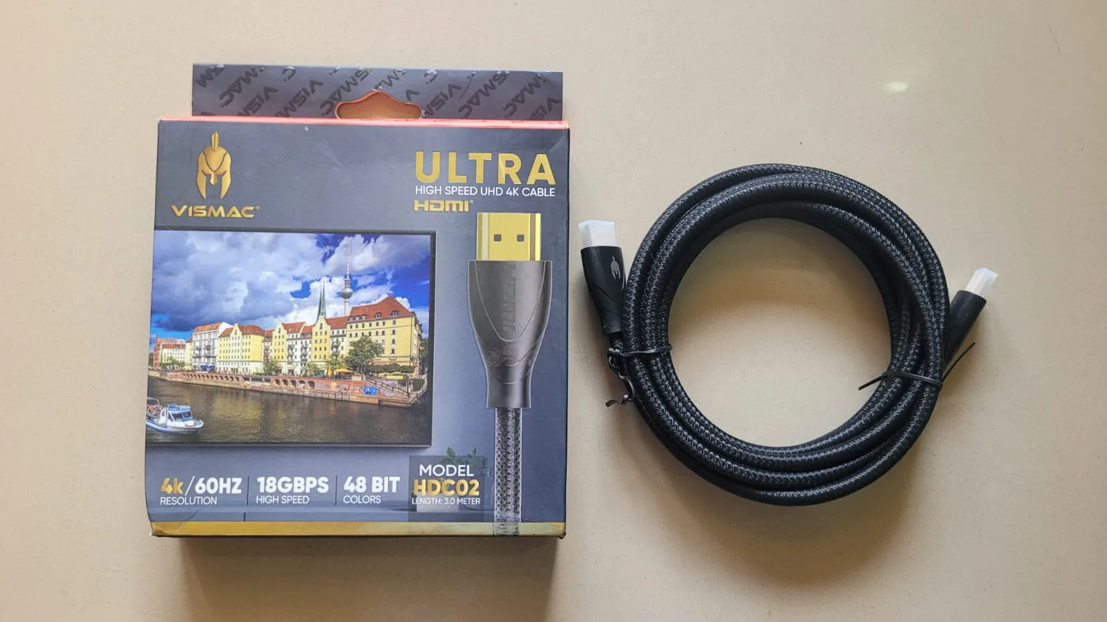 HDMI Cable (V2.0) 3Mtr length with 4K & HDMI ARC Support