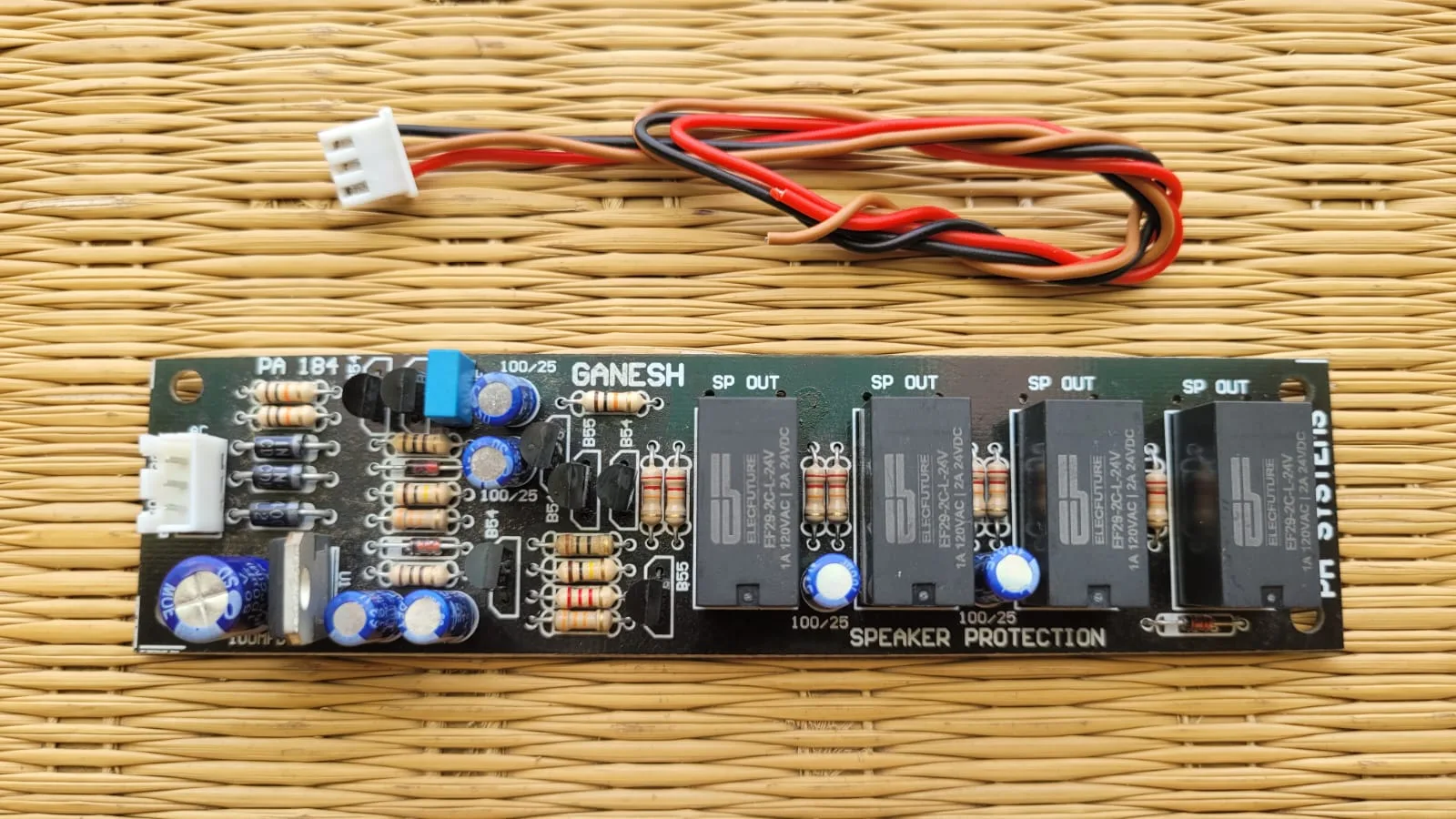 8-Channel Speaker Protection Board with Delay Circuit