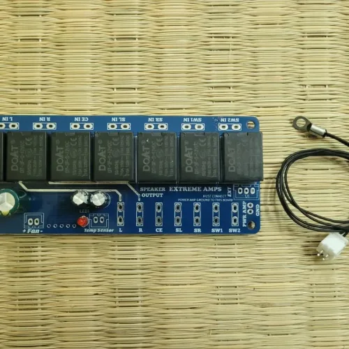 7-Channel Speaker Delay with Protection board with cooling FAN Control form Extreme Amps Brand