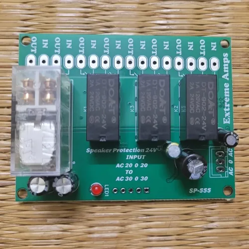 8-Channel Speaker Protection Board with Delay Circuit from Extreme Amps