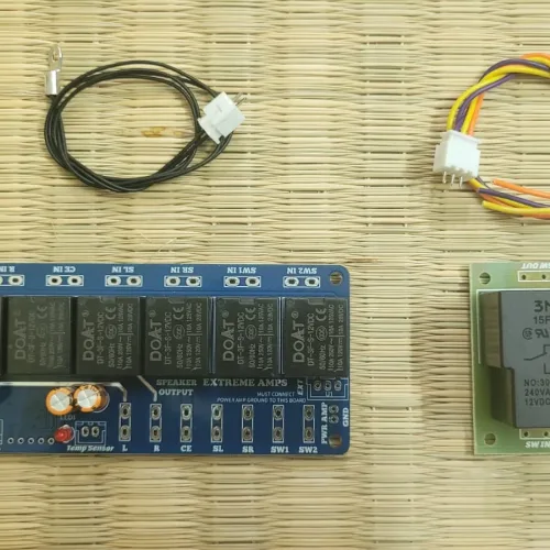 8-Channel Speaker Delay with Protection board with cooling FAN Control form Extreme Amps Brand