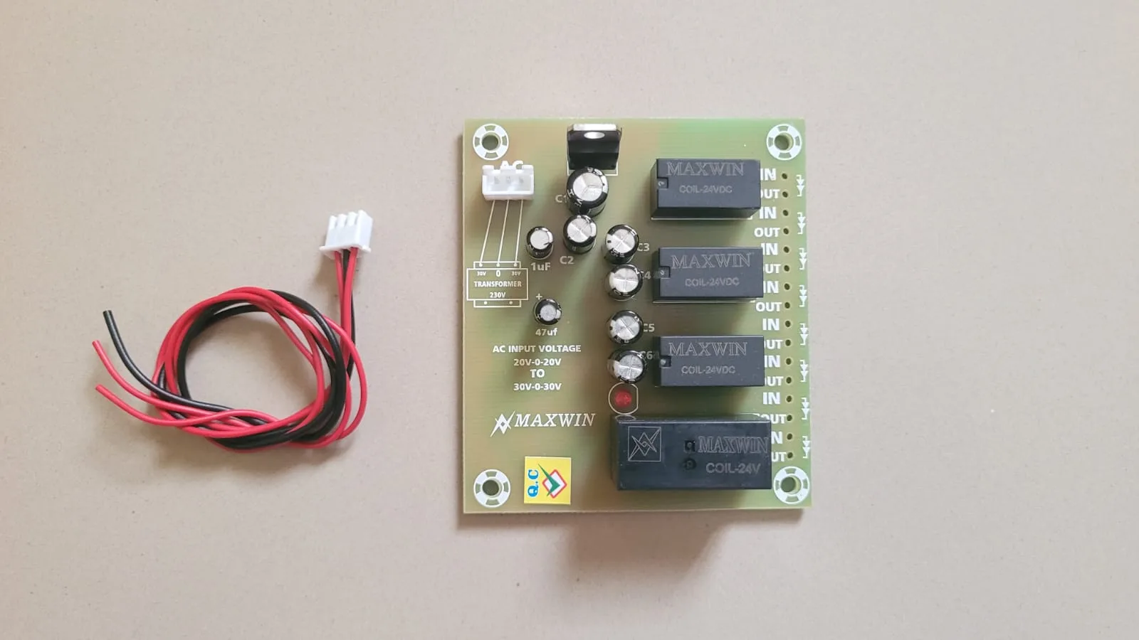 8-Channel Speaker Protection Board with Delay Circuit from Maxwin Brand