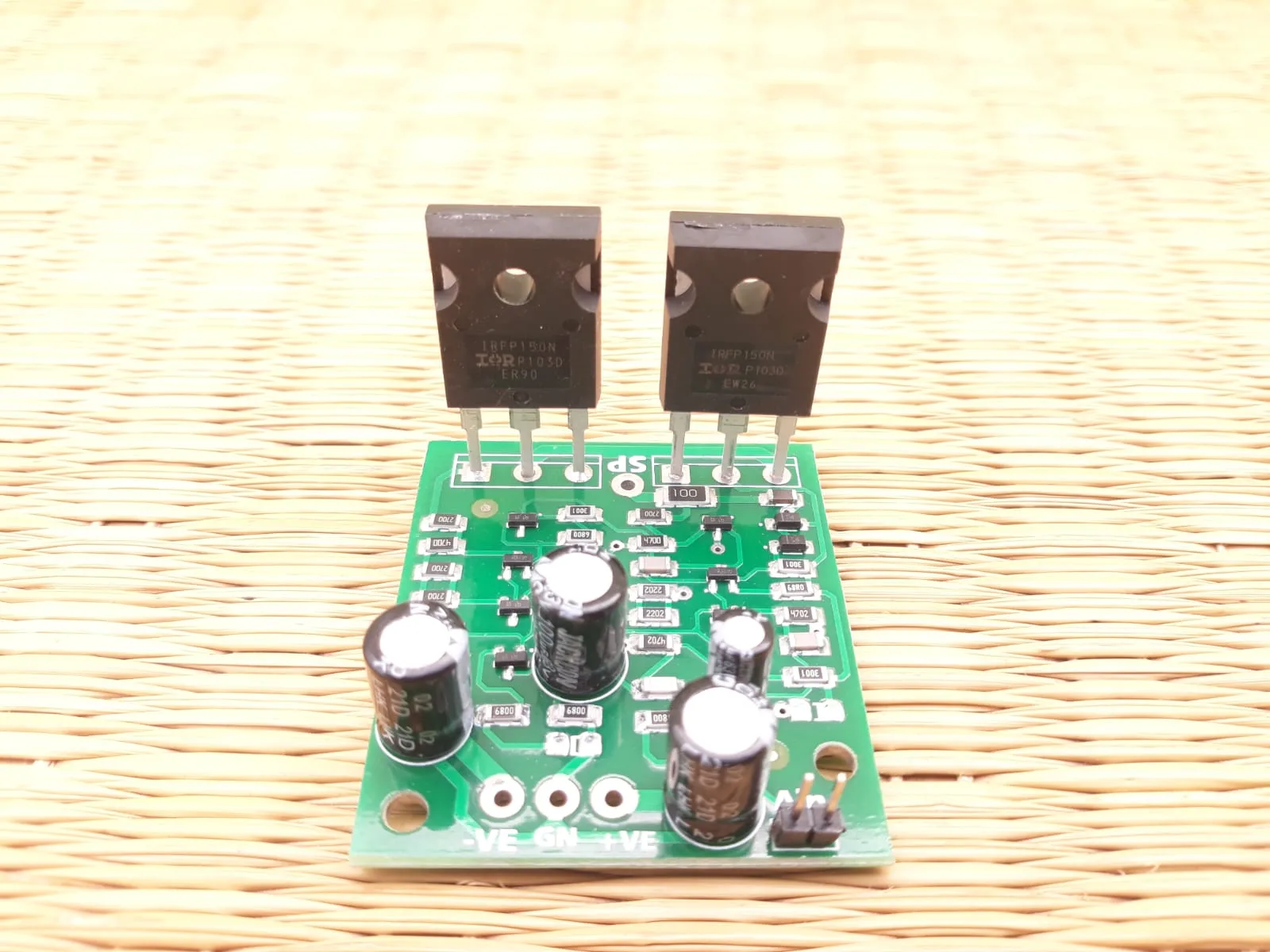 IRF150N Two MOSFET Mono Board Without Heat Sink