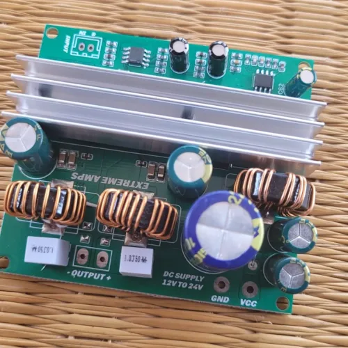 12V / 24V, 130W Mono Class-D amplifier board with inbuilt boost converter