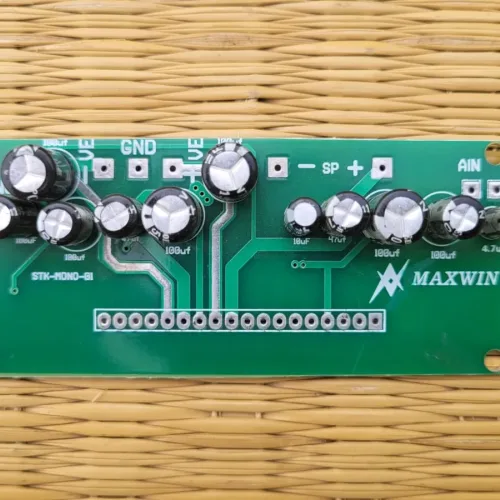 STK IC Bridge Mono Driver Board for STK4141 or 4191 or 4231 IC from Maxwin Brand (Size: 90mm x 38mm)