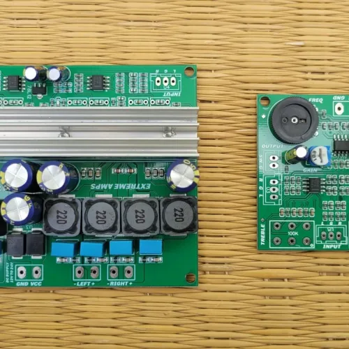 2.1 (TPA3116D2) Class-D Amplifier Board (200W) with Bass Treble & Subwoofer Pre