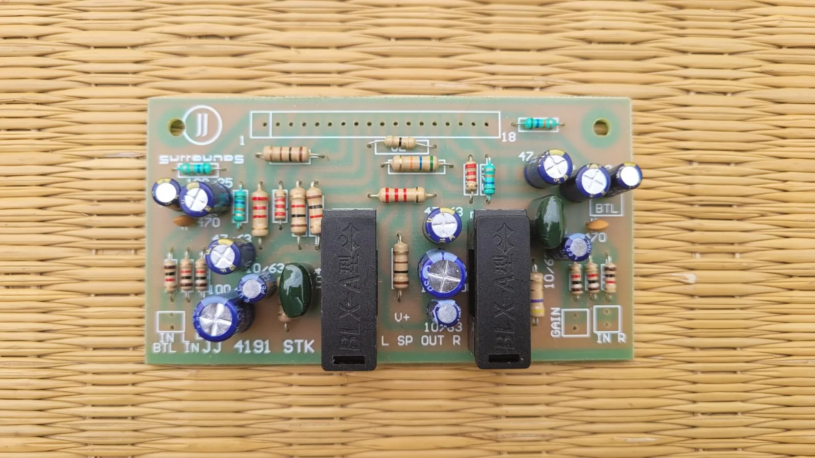 STK IC Stereo / Bridge Mono Driver Board