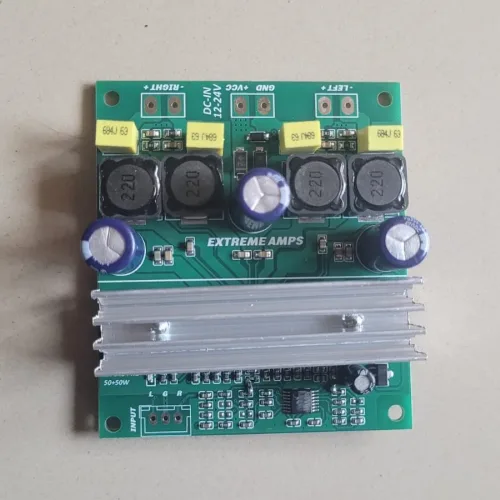 TPA3116D2 (50+50)W Class-D Stereo Amplifier Board from Extreme Amps company