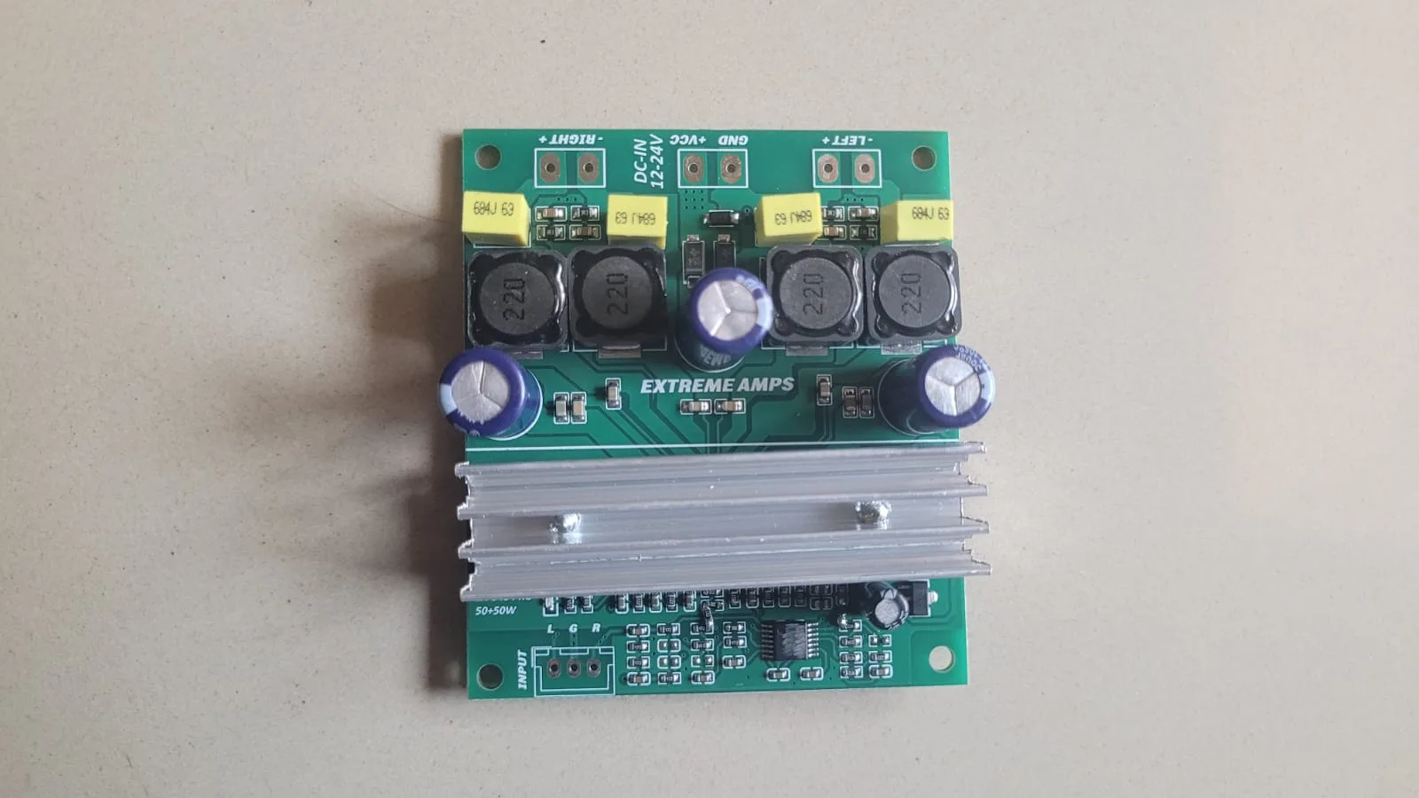 TPA3116D2 (50+50)W Class-D Stereo Amplifier Board from Extreme Amps company