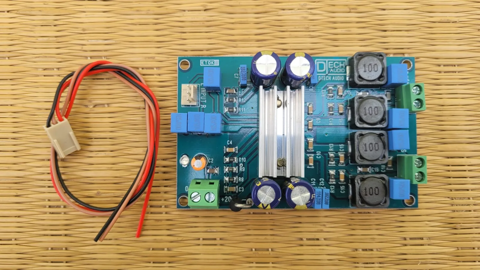 TPA3116D2 Class-D (50+50)Watts Stereo Amplifier Board from D-Tech Audio