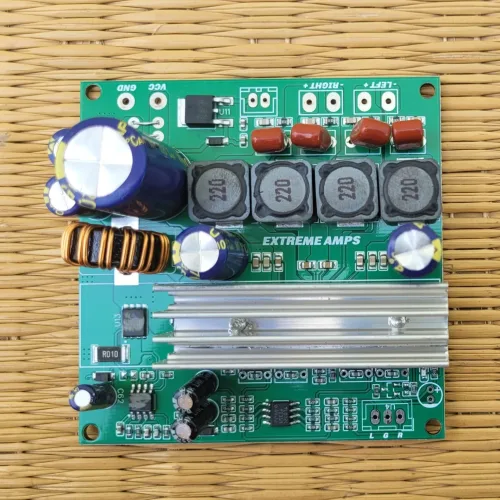 12V / 24V DC Input (50+50)Watts TPA3116D2 Class-D Amplifier for Automotive Vehicle's