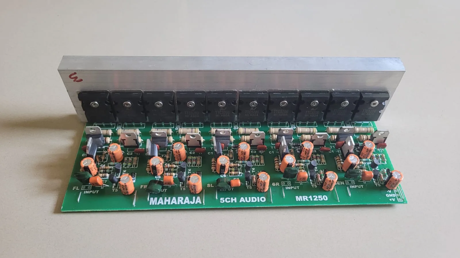 Maharaja 5-Channel Transistor Amplifier Board