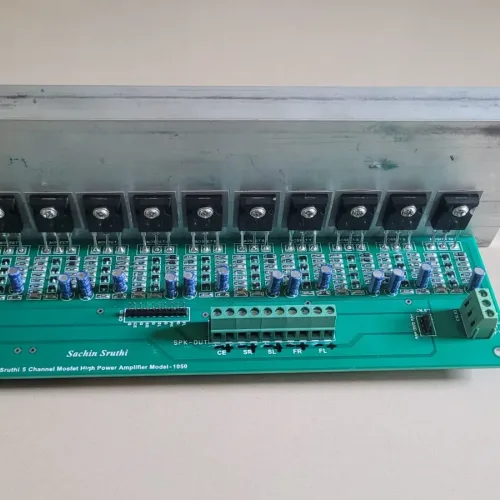 IRF150 5-Channel Amplifier Board from Sachin Sruthi company