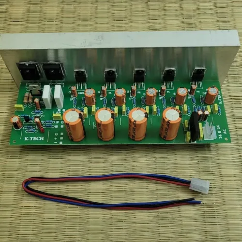 K-Tech (TDA2050+ Two Transistor) 5.1 Amplifier Board with Digicap Capacitors