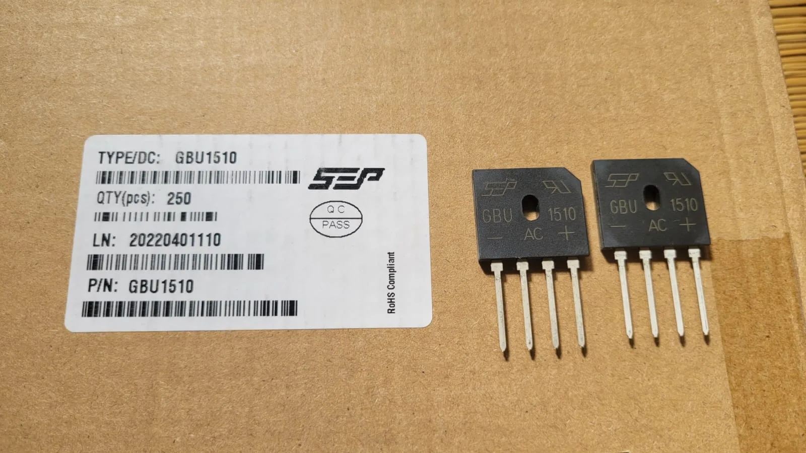 SEP Brand 15A Bridge Rectifier
