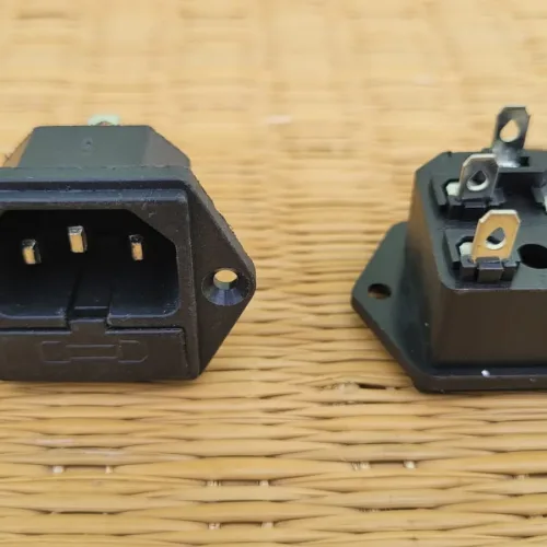 Power Socket (IEC Standard type 10A 3-Pin Socket) without Switch