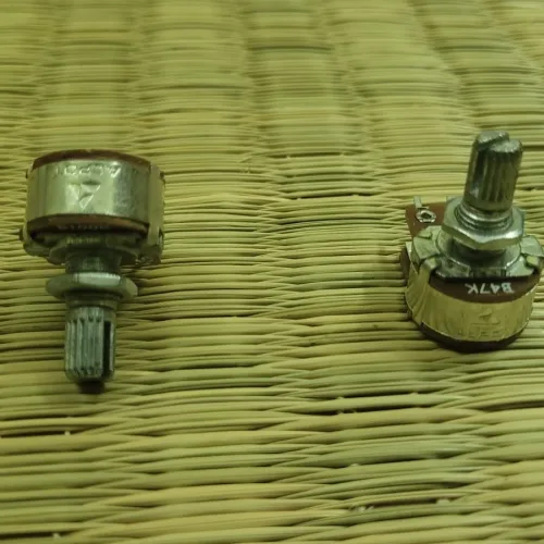 ALPOT 47K Round Shaft Stereo Volume Control (Potentiometer)