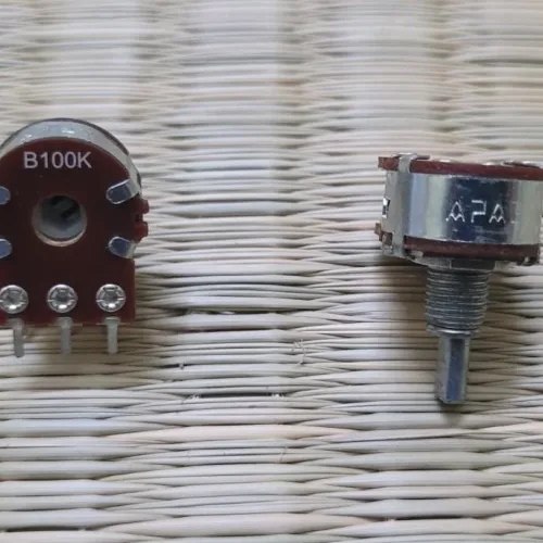 APAI 100K Normal Shaft smooth rotation type Stereo Volume Control (Potentiometer)