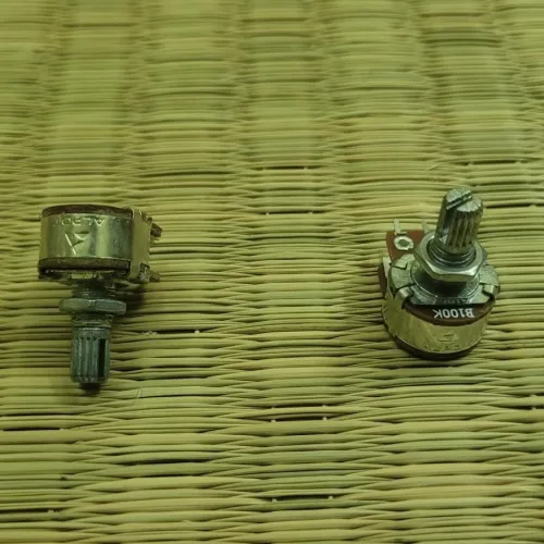 ALPOT 100K Round Shaft Stereo Volume Control (Potentiometer)