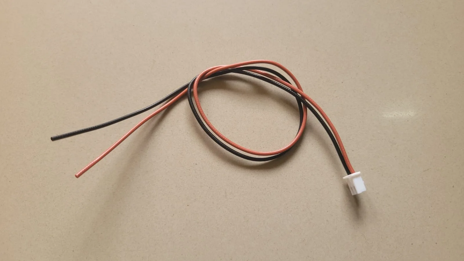 2-Pin (2.5mm pitch) RMC with 12" Length for input and output connections