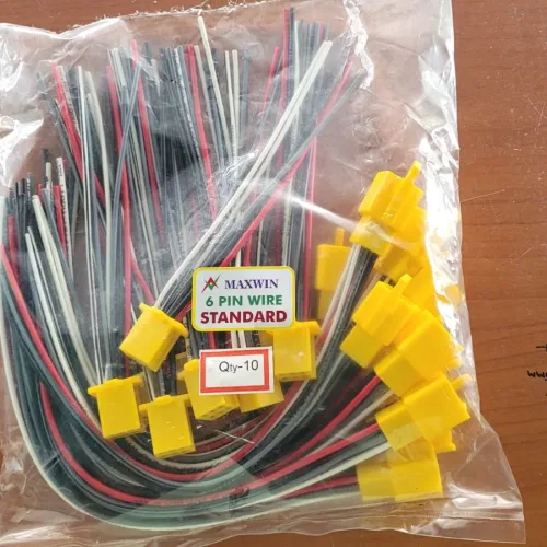 Maxwin 6-Way Wago Jack Connector (10 Nos Pack)
