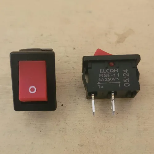 Elcom make 2-Pin 4A Rocker Switch