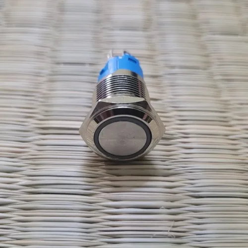 16mm Metal Switch for Audio Amplifier Power Supply with 230V Blue Colour LED I